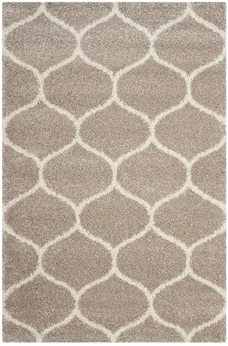 Image of Shaggy Carpet for Home 8X11 FEET Ultra-Soft, Thick, and Stylish Shag Texture Ideal for Living Room, Bedroom, or Office - Easy to Clean and Perfect - Ivory Beige MORACCAN,