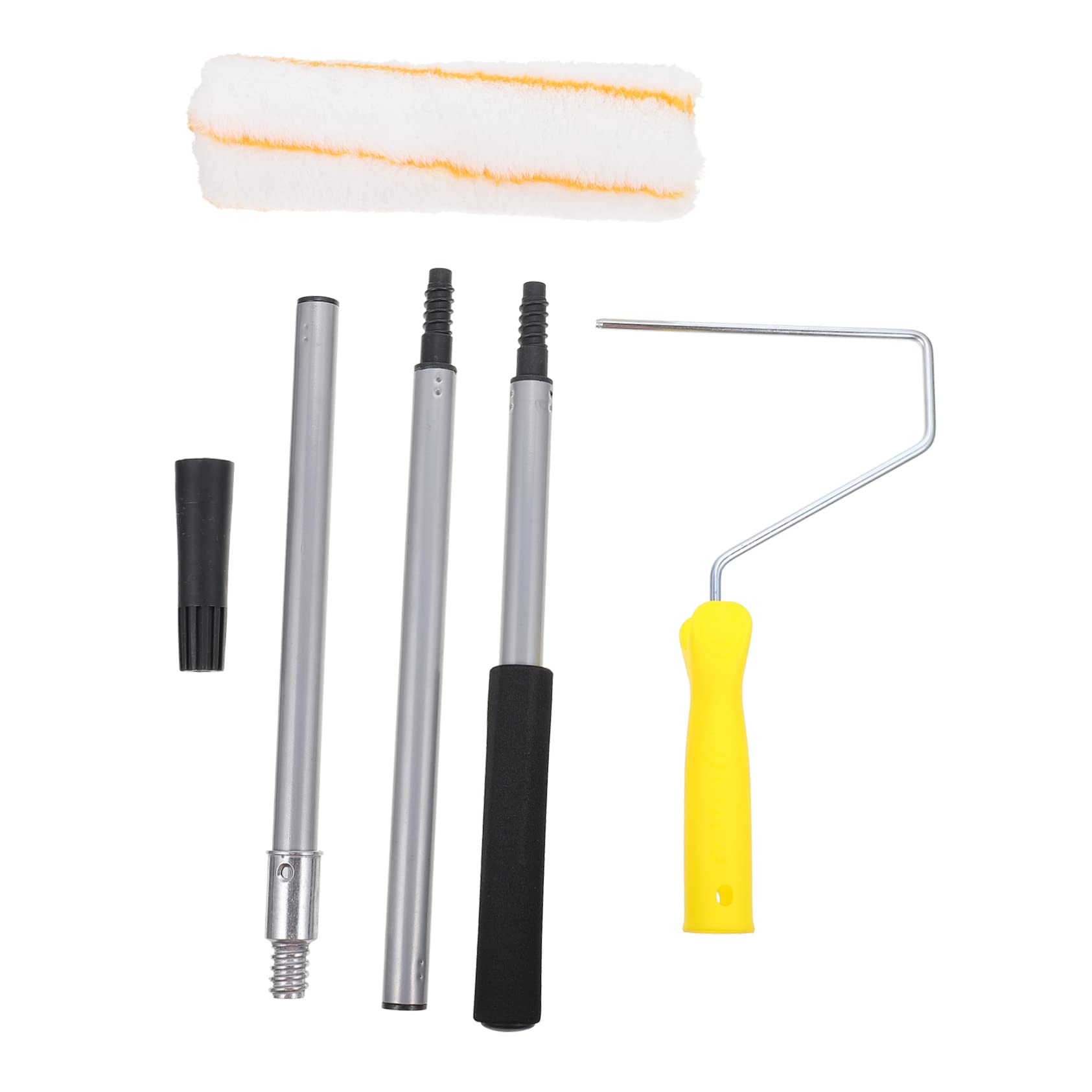 Tofficu Per Pittura in Microfibra Rulli Per Pittura Staccabili Per Professionale Applicazione Facile Su Soffitti e Mobili