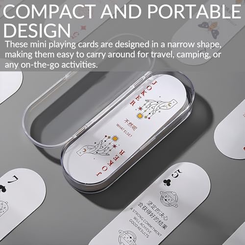 Mini Baraja Póker Compacta para Viaje y Fiesta miniatura 2