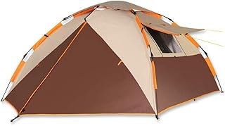 Tienda automática al Aire Libre, Camping Beach a Prueba de Lluvia al Aire Libre 3-4 Personas Equipadas con Mochila al Aire Libre Impermeable, 220 * 220 * 140cm