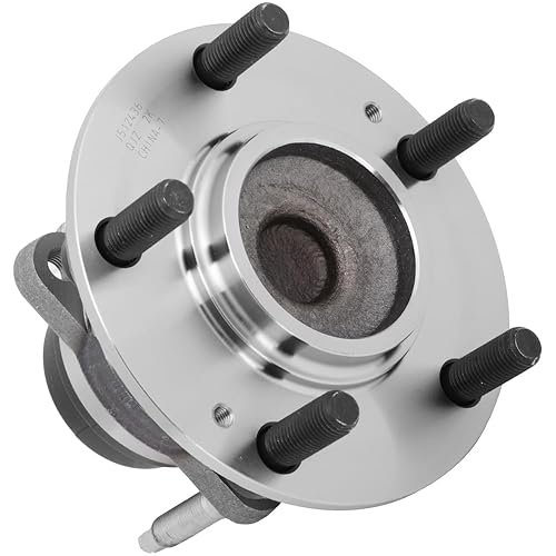 Miniatura 4 de [Paquete de 2] 512436 - Conjunto de cojinete de cubo de rueda trasera del lado del conductor o del pasajero compatible con Kia Forte5 2012-2013, Kia