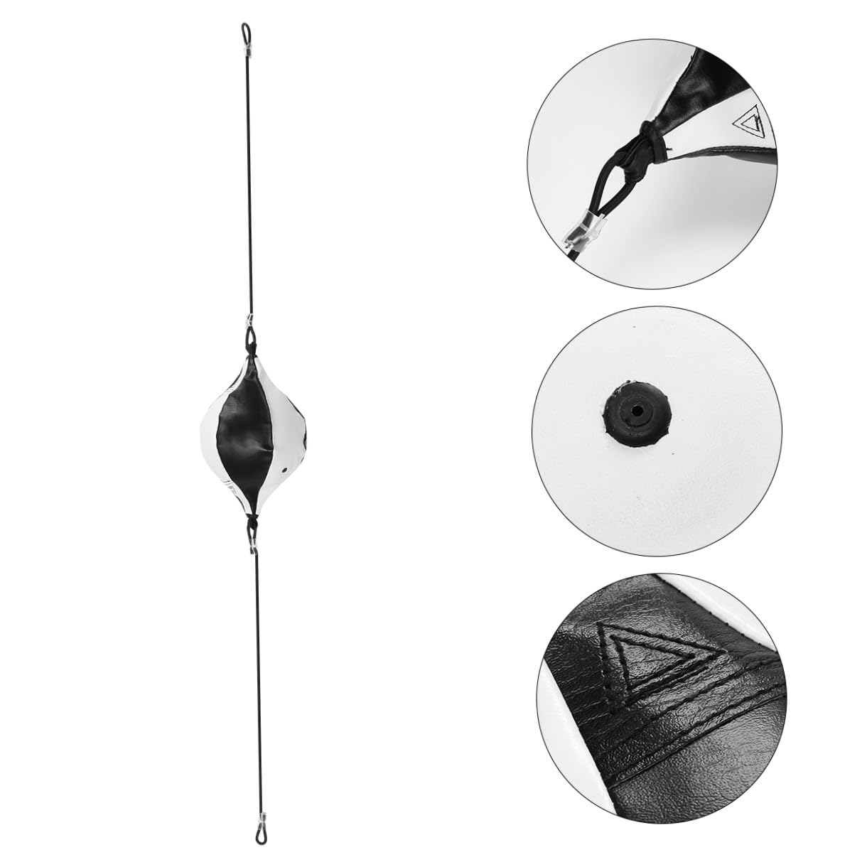 BESPORTBLE Reaktionsball Boxen Training Mit Doppelendball Set Inkl. Inflator Und Haken Für Reflex- Und Geschwindigkeitstraining Im Heim- Und Fitnessbereich