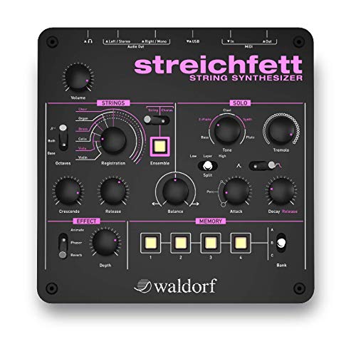 Synthetiseurs WALDORF STREICHFETT Nume ....