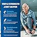 Vitamin World Triple Strength Joint Mover, Glucosamine Chondroitin with MSM Joint Support Supplement, Collagen & Boswellia Serrata Extract, Support Joint Strength, Comfort & Flexibility, 90 Caplets