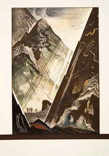 Toile abstraite Prométhée François Louis Schmied, une œuvre d'art inspirante pour le salon