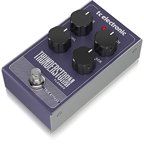 Tc Electronic Thunderstorm Flanger Vintage-Style Flanger Pedal With All-Analog Bucket-Brigade Circuit #TOP2