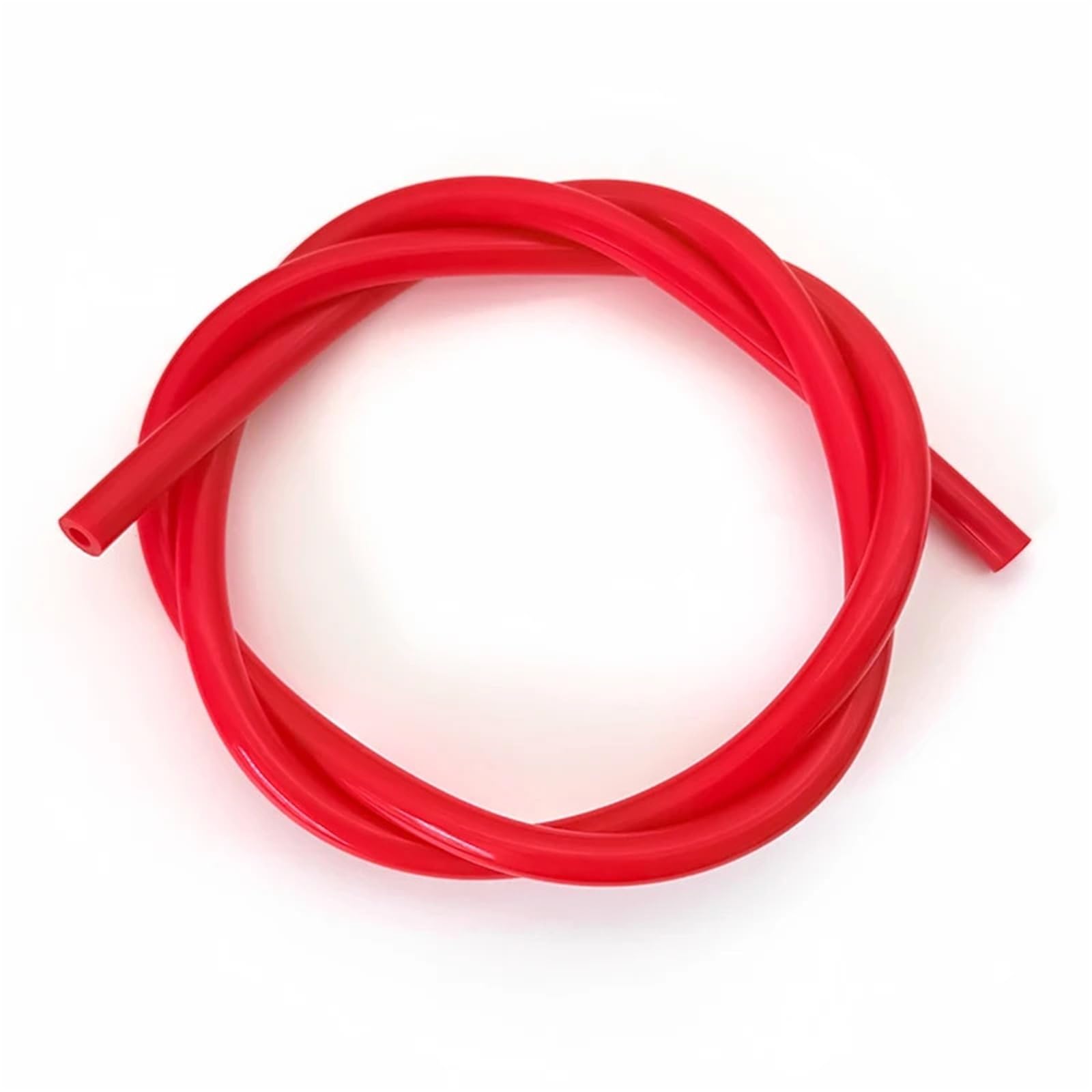 Rubber Tubing Heat Resistant Colorful Food Grade Silicone Tube ID 4 5 6 7 8 9 10 12 16mm 1M Odorless Anti-Ageing Soft Drink Water Hose Hose(Red,1M_OD 12XID 8MM)
