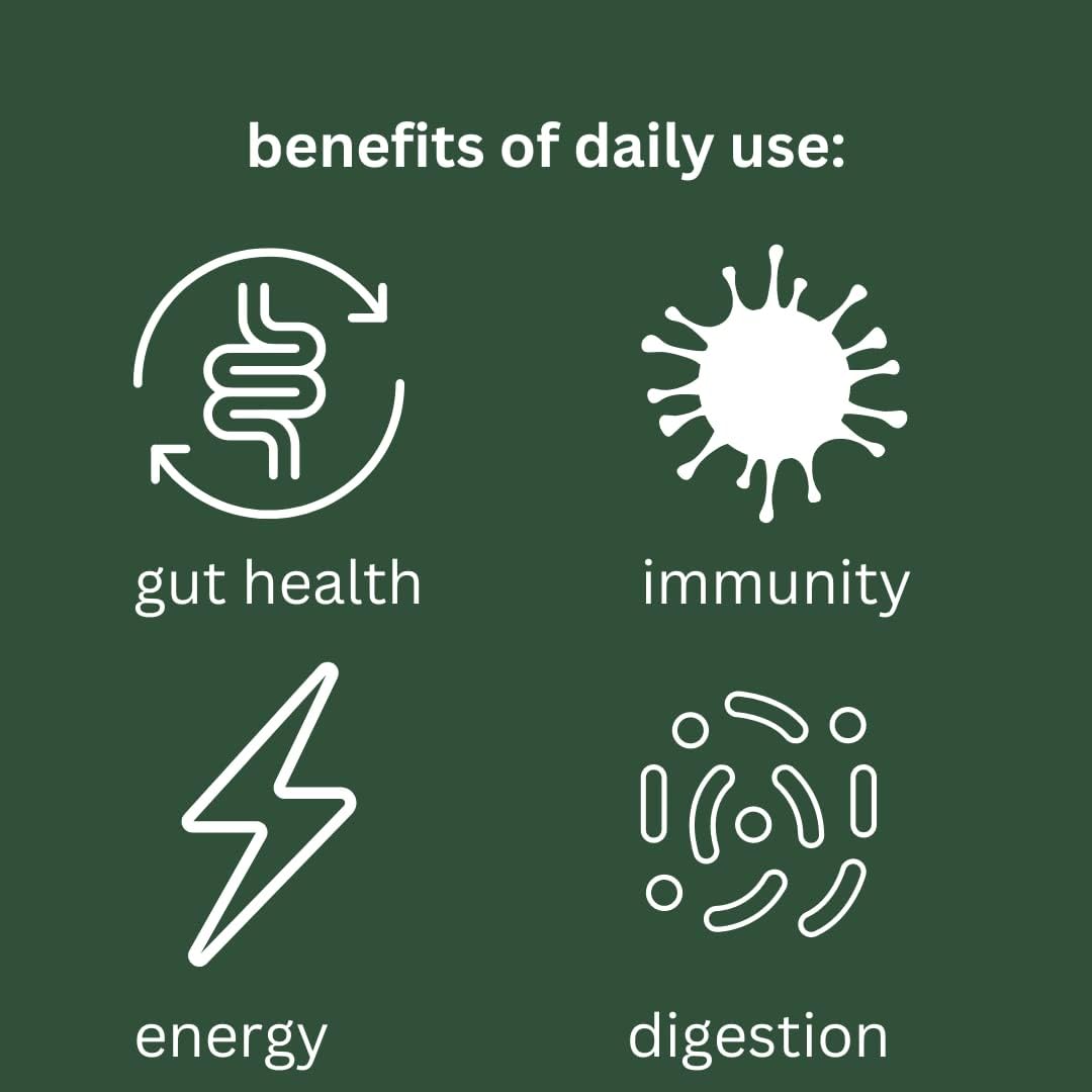 NanoGreens + Probiotic Superfood Powder | Greens, Fruits & Vegetables | 5 Billion CFU Probiotics for Gut & Digestive Health | Spirulina, Chlorella | Green Apple Flavor | 30 Servings