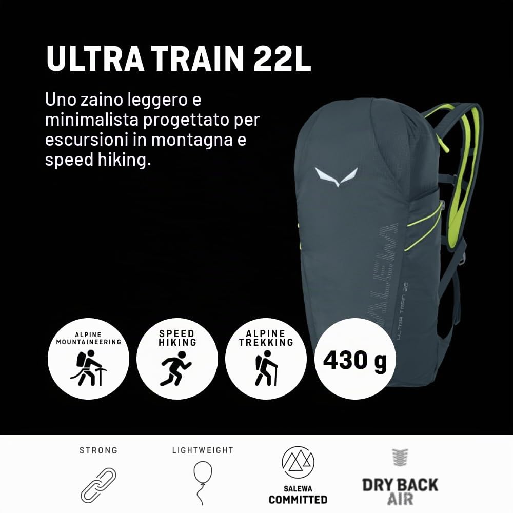 Salewa Ultra Train 22 BP - Zaino Unisex Adulto