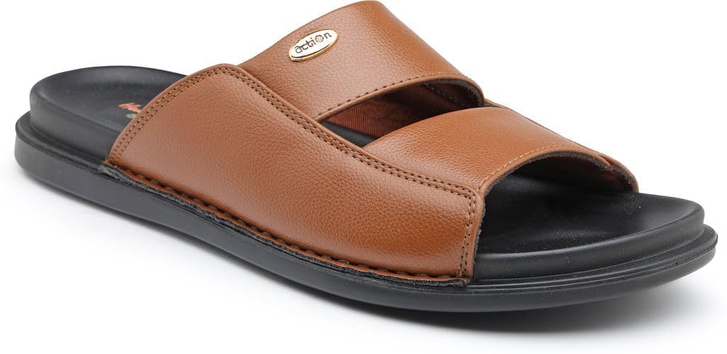 action | Health Plus | GHP-1001 | Stylish | Lightweight | Comfortable | Trendy | Casual | Sandal | For Men-picture-32