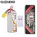 GAONENG GNB 6S LiHV 6500mAh 22.2V 70C 140C XT90 RC LiPo Battery with XT90 Plug for 7 to 8inch 400mm-450mm X8 FPV RC Car Drone RC Boat Soft Pack