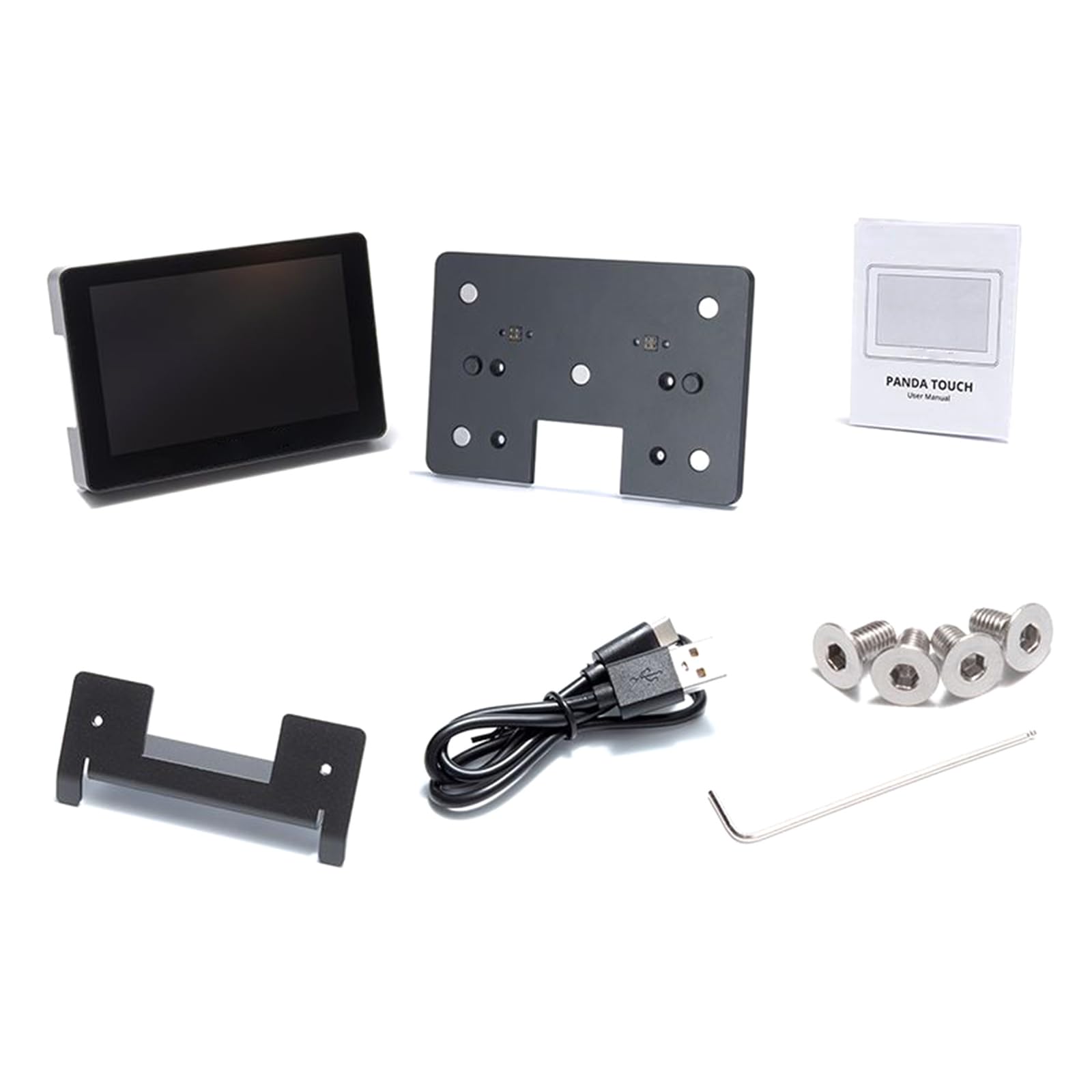 Tqyijhy Panda Touch for Lab X1 P1 P1S 3D Printers Upgraded Screen Display Improves Printing Efficiency Control Parameters