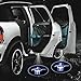 SOONDAR Car Logo Ghost Shadow Emblems Wireless Door Sensor Lights No Drill Type Led Laser Door Shadow Light Welcome Projector Lamp 2 Qty Pack (Mustang) - No Drilling Required
