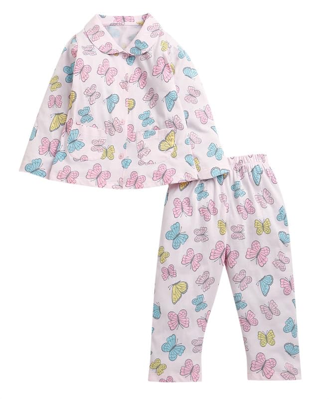BUMZEE Girls Cotton Graphic & Animal Print Collar Neck Front Open Nightsuit - Review, Price and Buying Guide