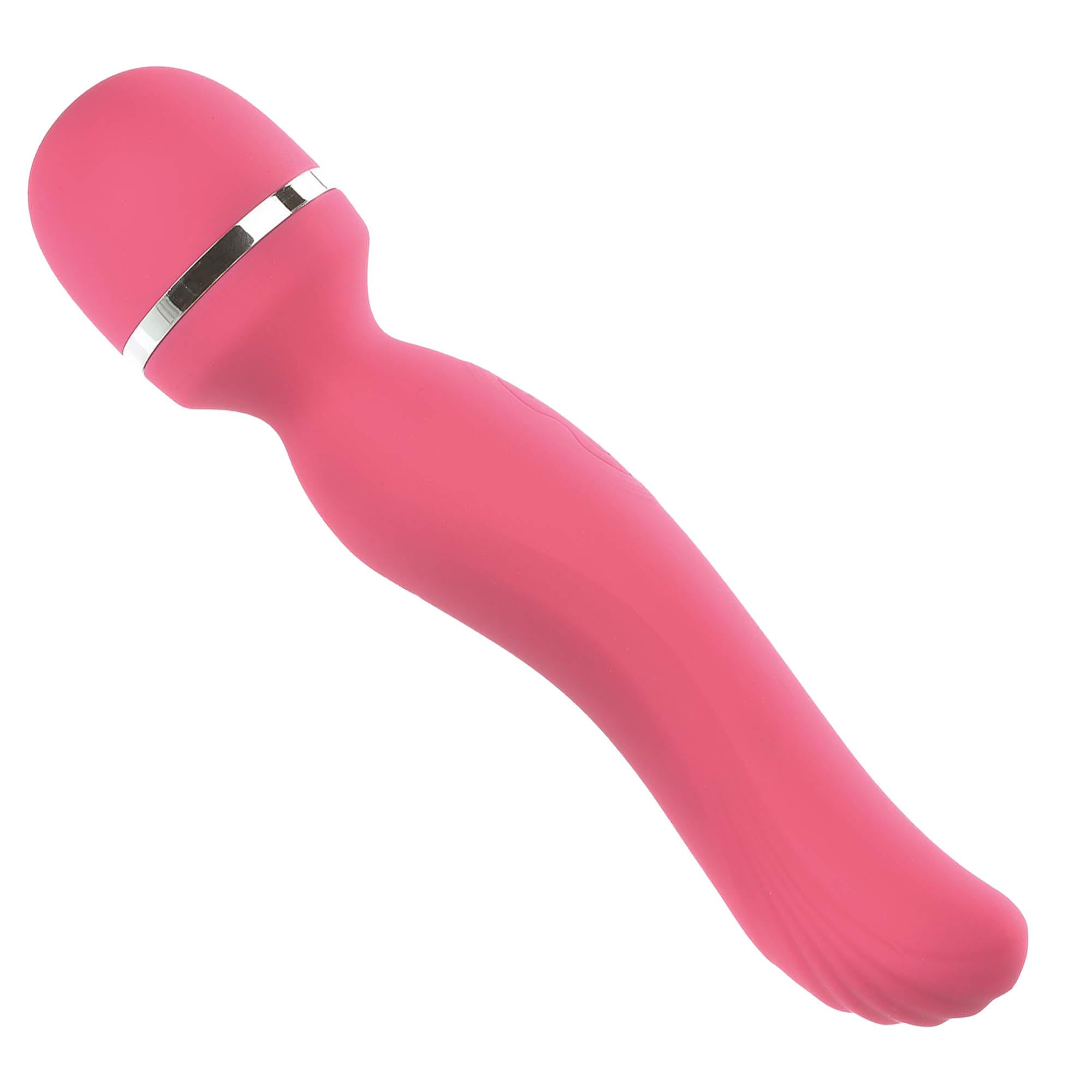 Amazon.com: Adam and Eve Intimate Curves Powerful Silicone Vibrator Wand  Massager, Waterproof Clitoral Stimulator 7.75 Inches, 10 Speed Rechargeable  Magic Massager for Women, Adult Toy for Couples, Pink Finish : Health &  Household