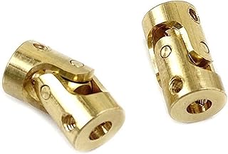 5/1Pcs 3mm Coupling Brass Universal Joint Rc Boat Car Metal Cardan Joint Shaft Coupler Motor Connector Gimbal Couplings (Size : 1PCS)