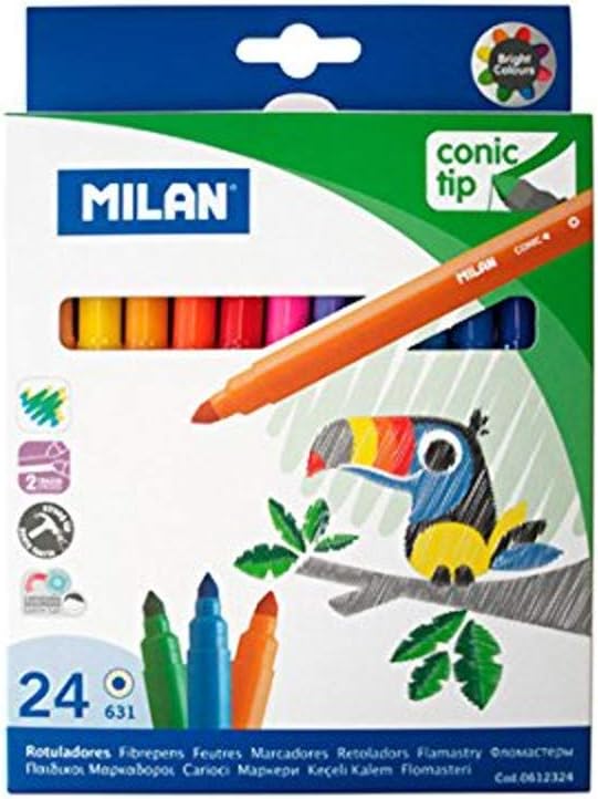 MILAN Erasers, White, small