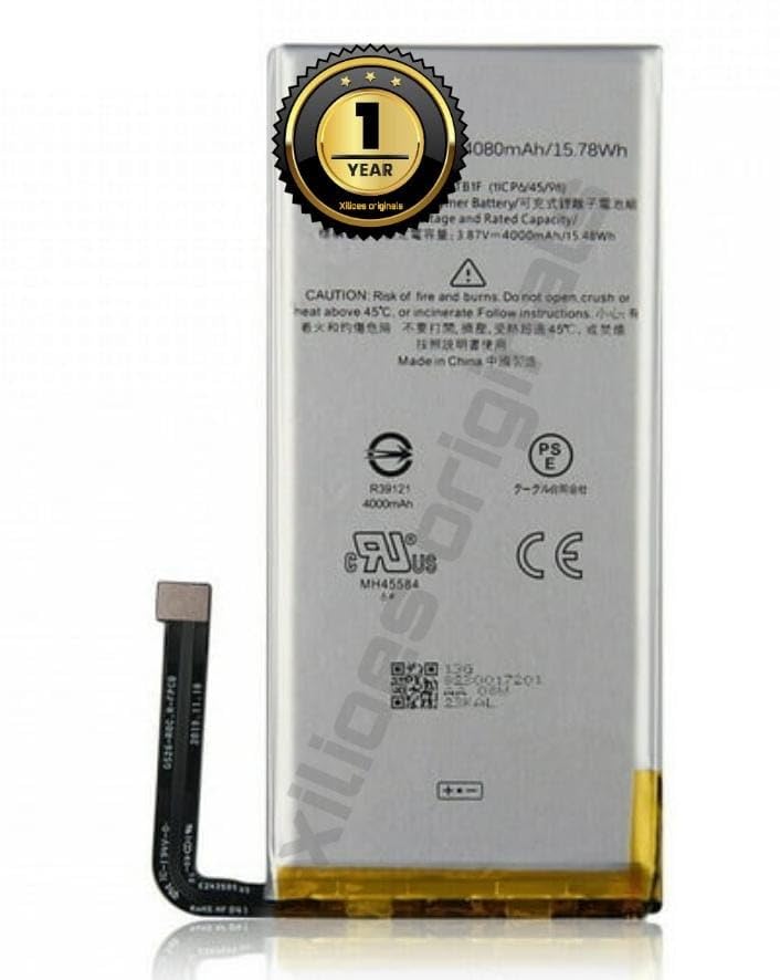 Image of GTB1F Battery for Google Pixel 5 GD1YQ, GTT9Q, GA01986-US, ‎GA01316-US Battery with 1 Year Warranty** (B154)