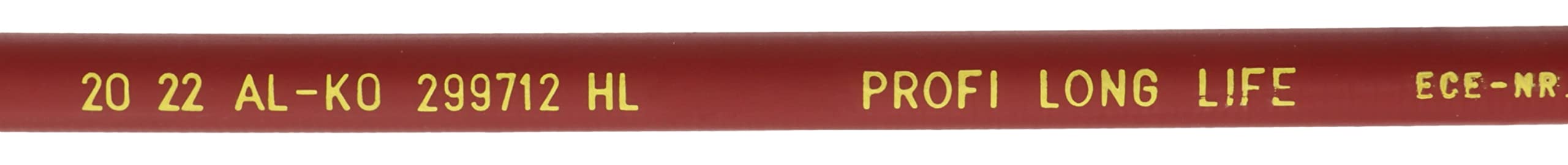 p4U 2X Original al-KO Cavo Freno Longlife Campana con 2 X Dado sferico M8 Guaina Lunghezza: 1430 mm Lunghezza Totale: 1640 mm Freno Alko 299.714 299714
