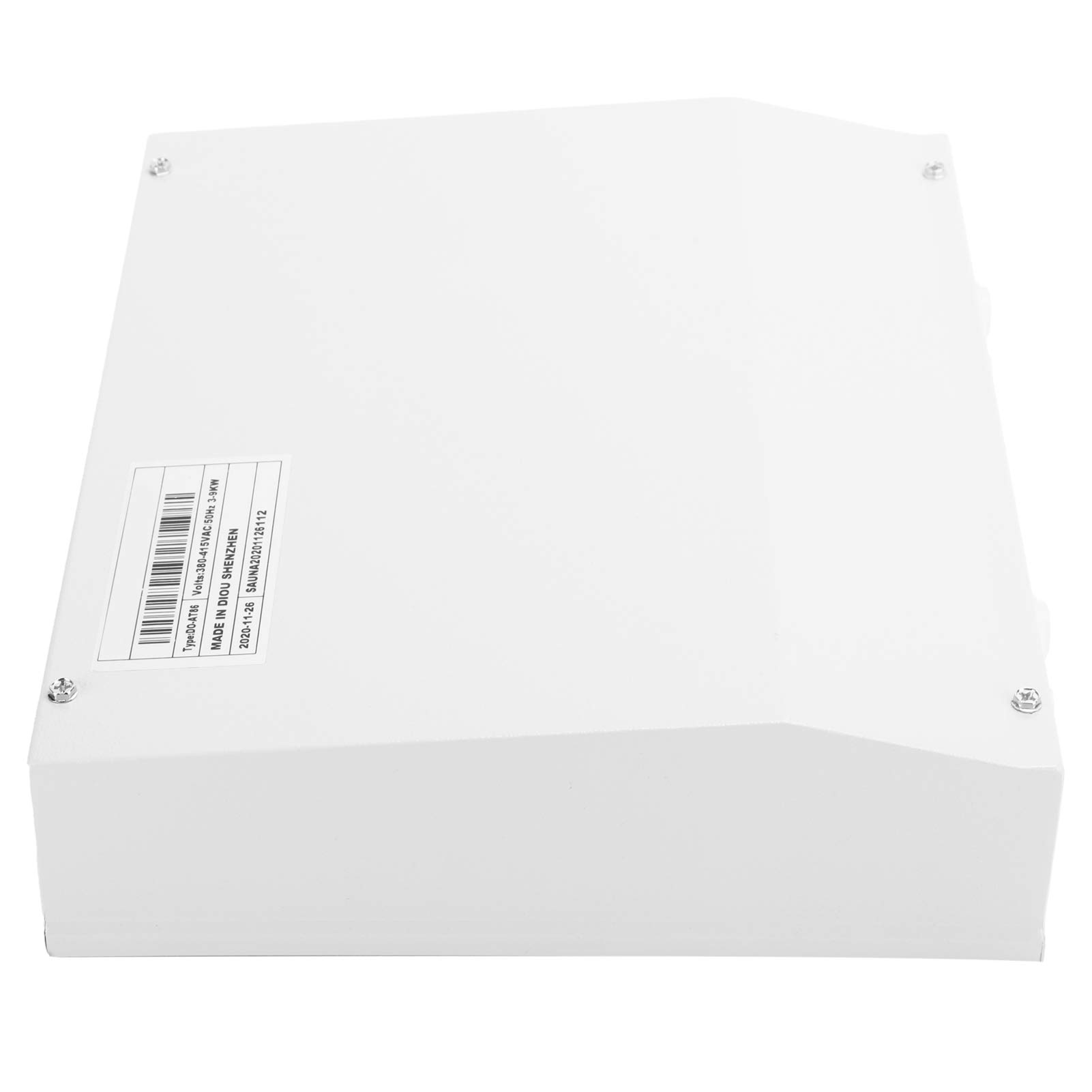 Qcwwy 3-9KW Kontroler Grzałki Sauny Zewnętrzne Urządzenie Sterujące z Wyświetlaczem LCD i Przyciskami WŁ./WYŁ. do Pokoju Sauny Spa