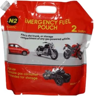 N2 Plastic Emergency Fuel Pouch