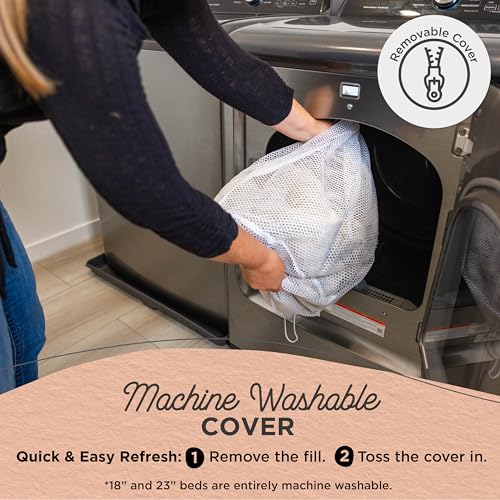 Best-Friends-by-Sheri-SnuggleSoft-Faux-Fur-Calming-Donut-Bed-for-Dogs-Brown-Medium-30×30 Best Friends by Sheri SnuggleSoft Faux Fur Calming Donut Bed for Dogs Brown Medium 30×30