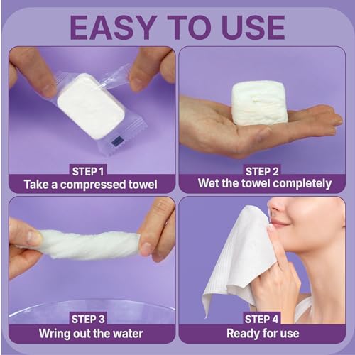 Toallas comprimidas grandes 30 unidades con 15% de descuento