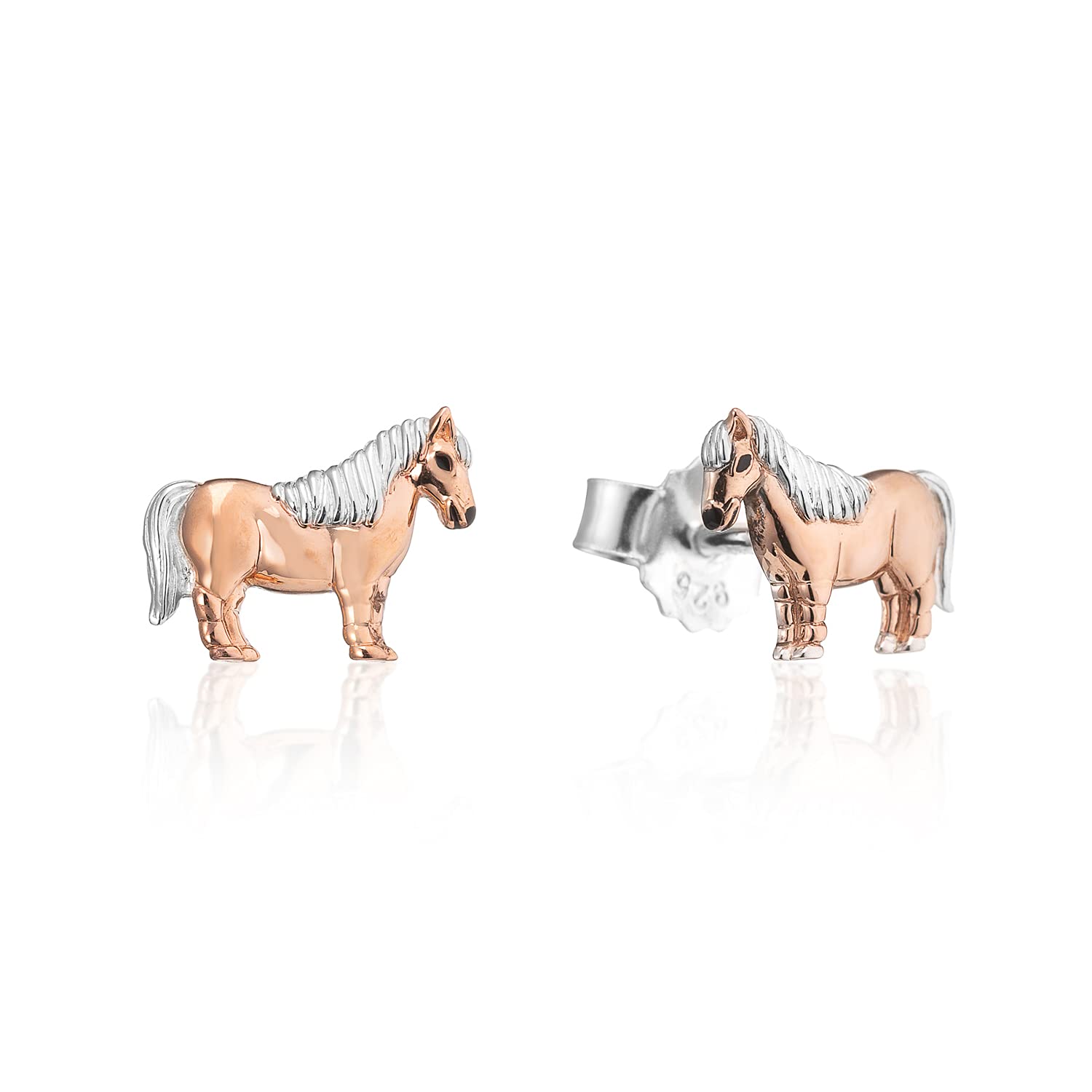 Gemma JShetland Pony Stud Earrings