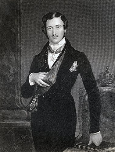 Albert Prince Consort of Great Britain & Ireland Francis Albert Augustus Charles Emmanuel Prince of Saxe-Coburg-Gotha Poster Print44; 12 x 16