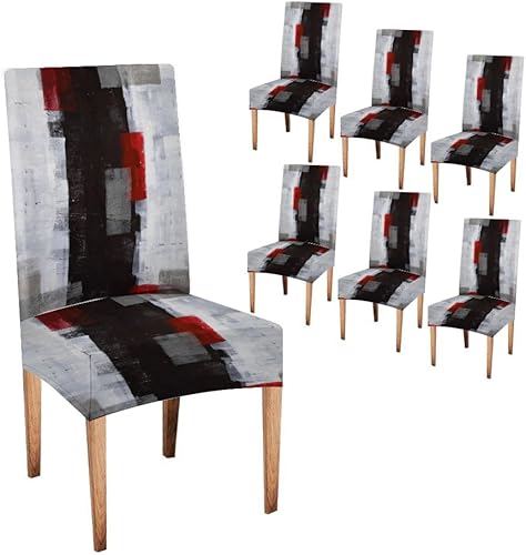 Miniatura 43 de CAPSCEOLL Juego de 4 fundas para sillas de comedor, color turquesa, turquesa, turquesa, turquesa, turquesa, verde azulado, fundas de asiento Parson