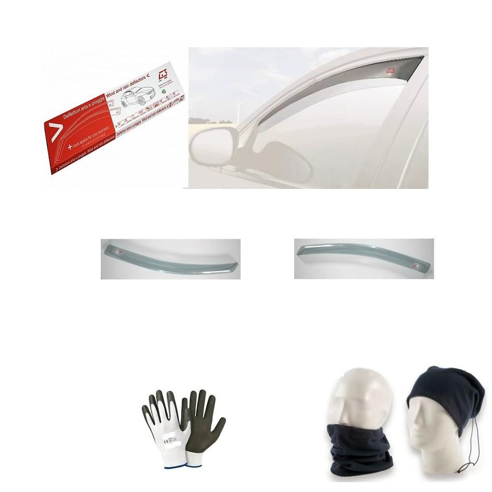 Lot De 4 Déflecteurs De Vitres VW Tiguan MK2 2016-2023 – Pare-pluie & Pare-soleil In-Canal, Incassables Et Design OEM