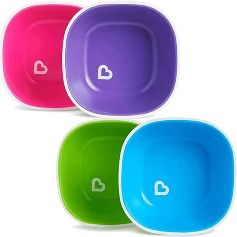 Splash Toddler Bowls | Weaning Bowls | Baby and Children Weaning Bowls | Easy to Clean & Durable and Safe | 2 Pack