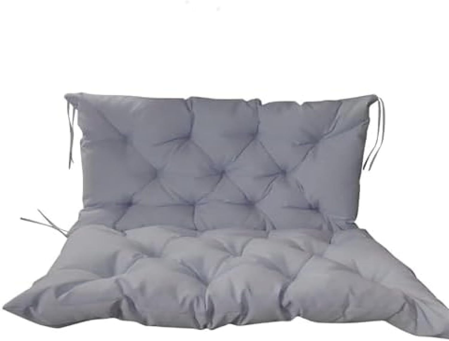 Photo 1 of  Outdoor Waterproof Swing Chair Cushions, Indoor/Outdoor Bench 2 Or 3 Seater Cushion for Furniture Patio Cushion Lounger Cushion,Grayb,47x40in 