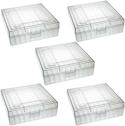 TACBRO® Heavy Duty See-Thru Ammunition Storage Boxes .22LR- 5 Pack