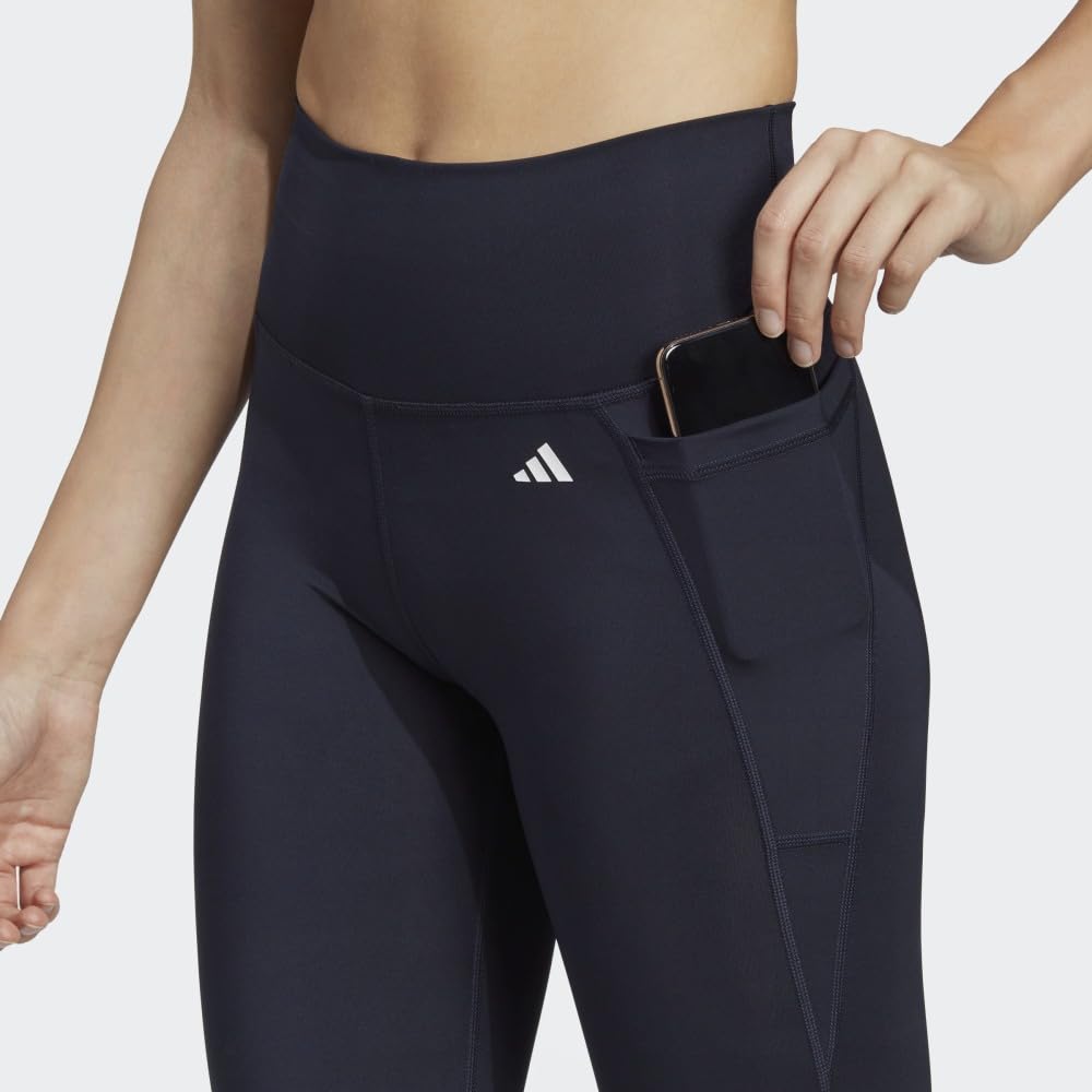 adidas Optime Stash Pocket High Waisted 7/8 Tights - Leggings Mujer