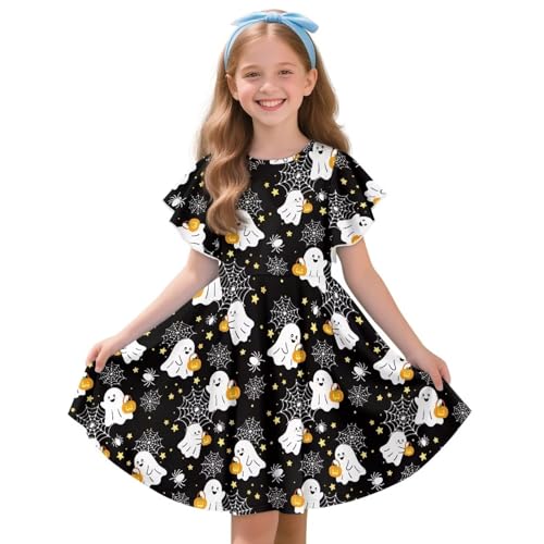 Puletasi Polynesian Print 2025 Girls Short Sleeve Ruffle Dress Hawaiian Kids Clothes Casual