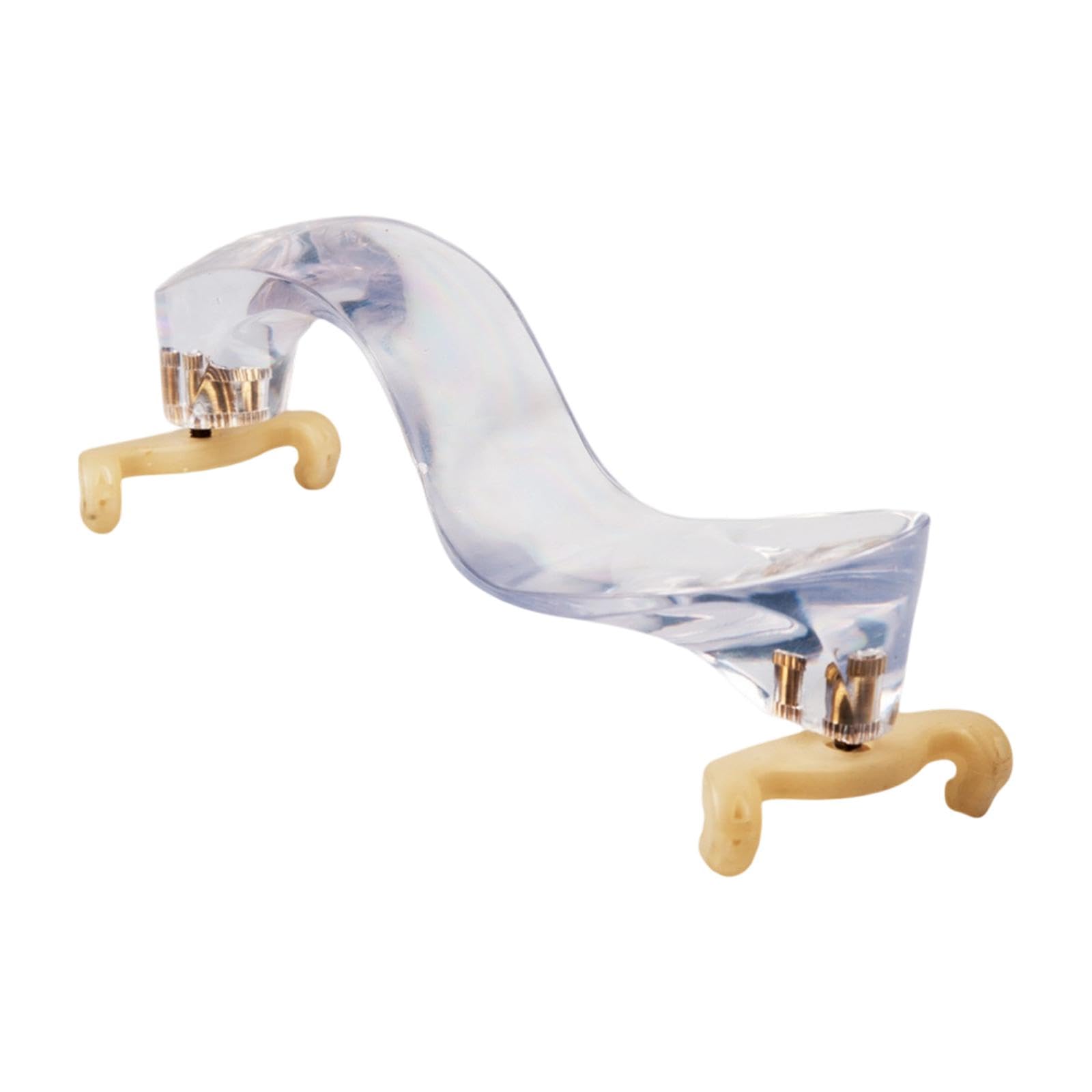 Générique Repose-épaule pour Violon Pad Coussin Ergonomique Antidérapant Accessoire Transparent Acrylique Silicone Adapté Aux Élèves Étudiants Scène Répétition, Kaki