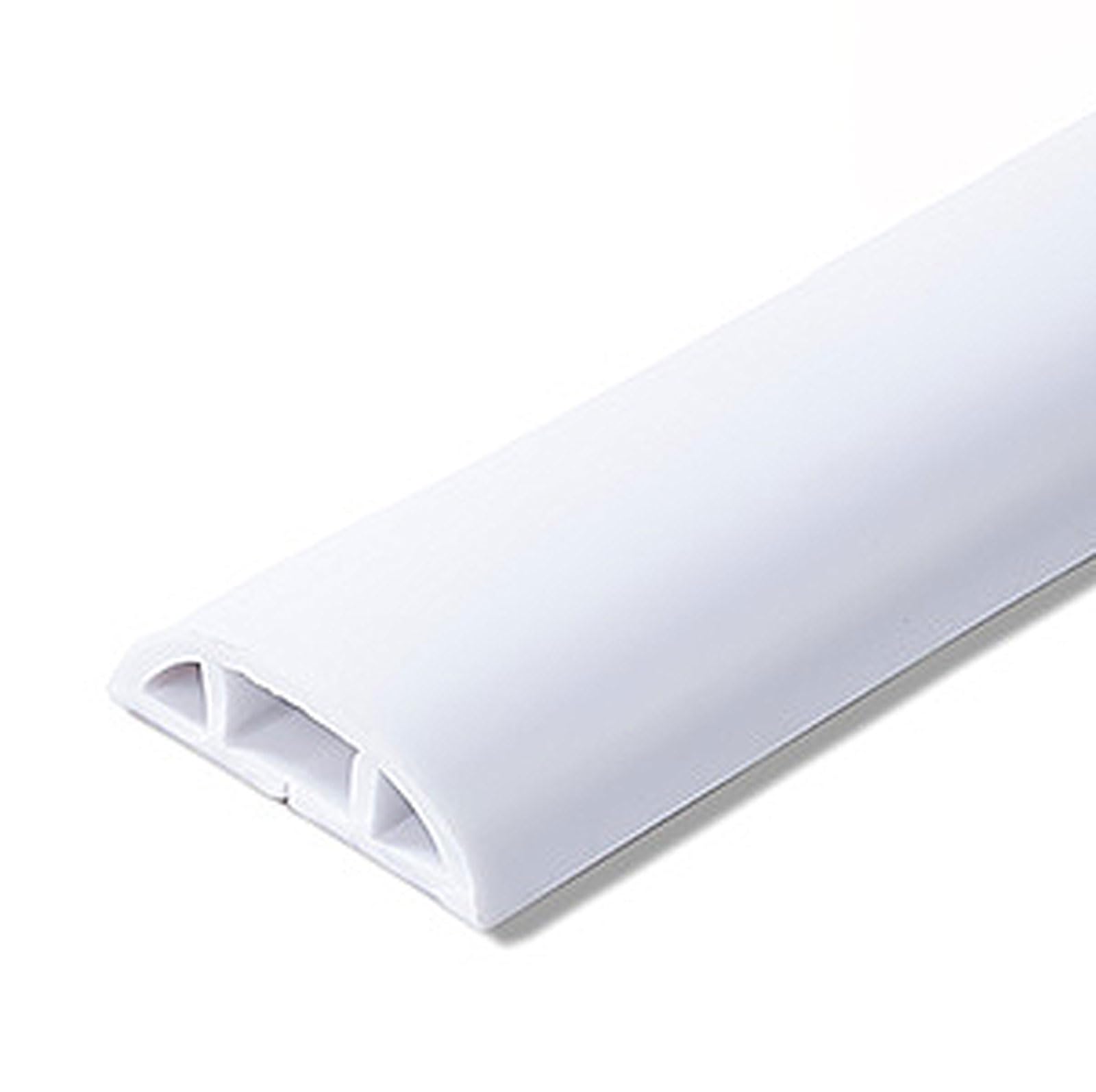Cubiertas para Cables, For Cables de TV Montaje en Pared(White,L2m*W3cm)