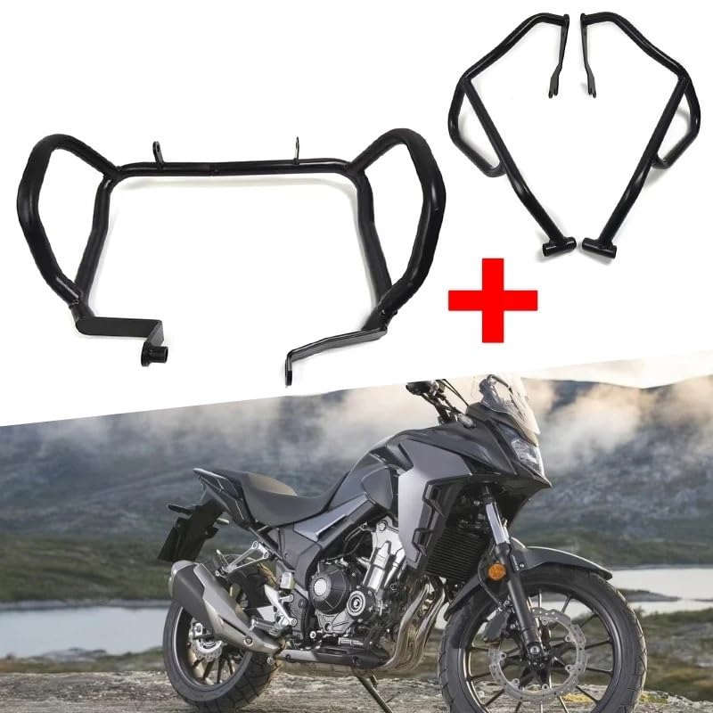 Carénage frame protector bar pour CB500X finitions acier renforcé