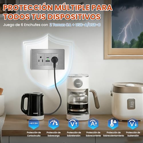 Contactos de pared con USB 14 Imagen adicional
