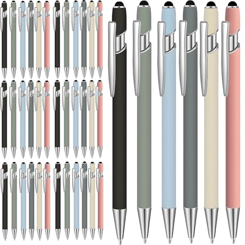 Stylo de remerciement pour collègues Lot de 100 stylos à bille tactiles