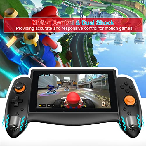 Dobe Switch Controller For Nintendo Switch, One-Piece Joypad Controller, Switch Controller Handheld Mode With 6-Axis Gyro Dual Motor Vibration, Compatible With All Games Of Switch #TOP3