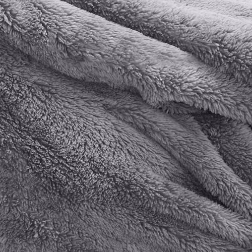 Xiaojmake Men's Flannel Pajama Sets Long Sleeve Bathrobe Winter Warm Fleece Sleepwear Lapel Robes and Loose Fit Long Pants4