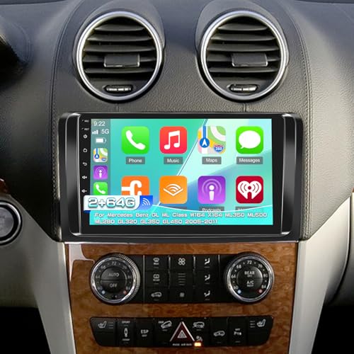 Radio para Mercedes Benz ML y GL Clase con Pantalla Táctil 9 pulgadas miniatura 1