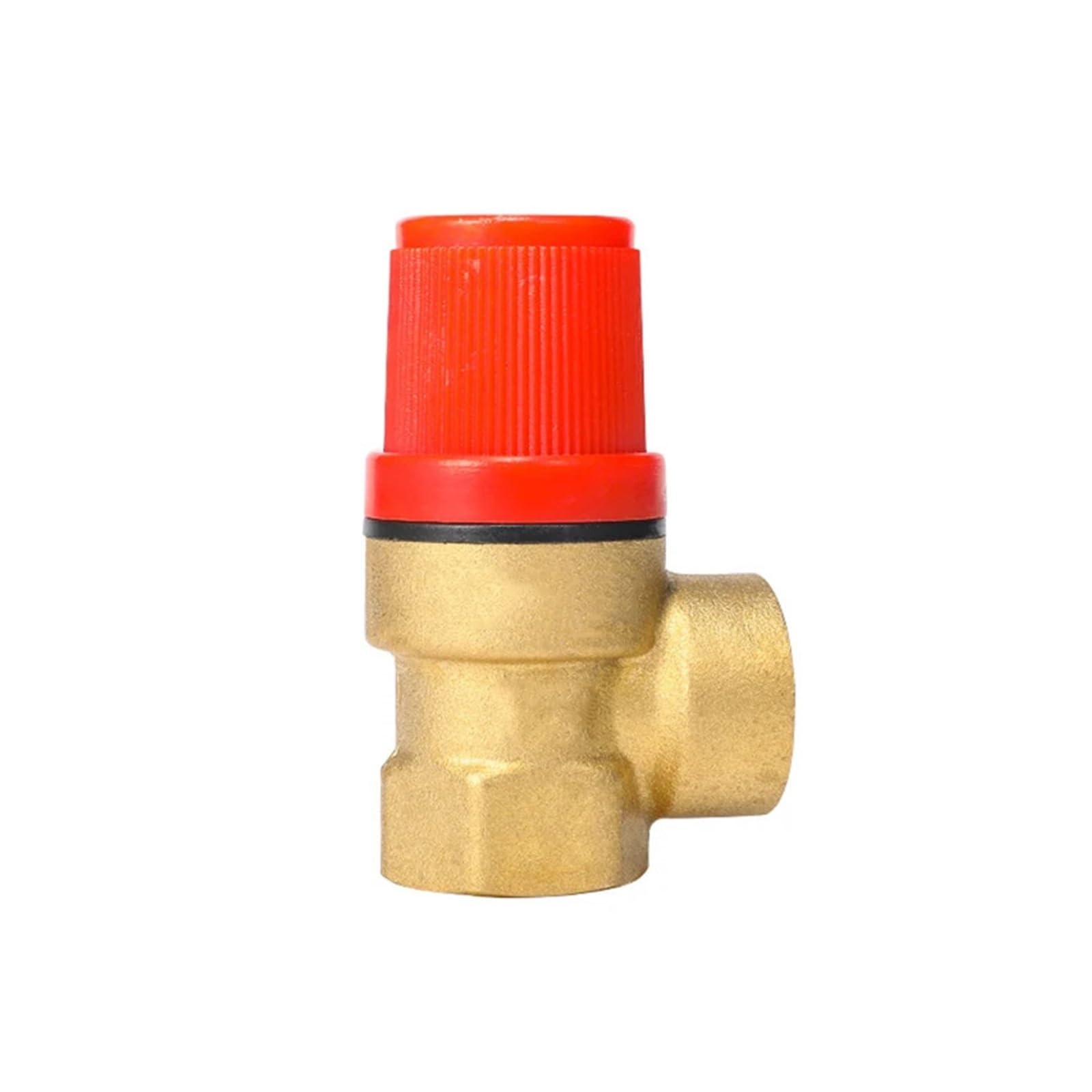 MUHM Valvola di Sicurezza in Ottone con Filettatura Femmina da 3/4 "BSP Valvola limitatrice di Scarico della Pressione for scaldabagno Solare (Size : 2bar, Color : 3I4 Female to Female)