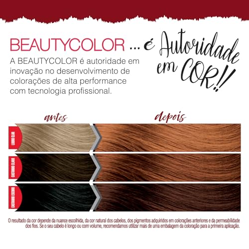 BEAUTYCOLOR Beauty Color Tint Kit 86.44 Ruivo Cobre Natural