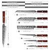 Kitchen-Knife-Sets-7PCS-Damascus-Steel-Knife-Set-Japanese-Vg10-Stainless-Steel-Chef-Santoku-Knife-Cleaver-Bread-Paring-Knife-Cooking-Tools Kitchen Knife Sets, 7PCS Damascus Steel Knife Set Japanese Vg10 Stainless Steel Chef Santoku Knife Cleaver Bread Paring Knife Cooking Tools