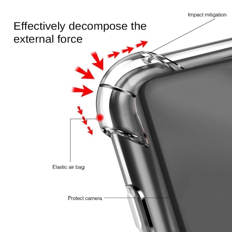 Image of Case Creation Brand - Mobile Cover for Vivo IQOO Z9 (Soft & Flexible Back Case), Transparent