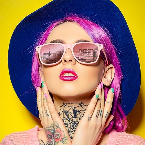 Image of Eyegla Sunglasses Bulk Party Sunglasses Pack 80s Shades Eyewear Set for Men Women 8 /10 /20 /30Pack