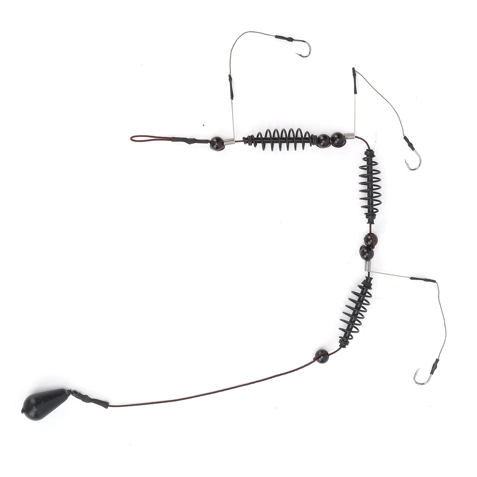 Drfeify 3PCS Fishing Feeder Baits Cage, Sztuczne Przynęty Przynęty Rybne Platformy Haczyków w Klatce Ustawione do Połowów Słonej Wody Słodkowodnej